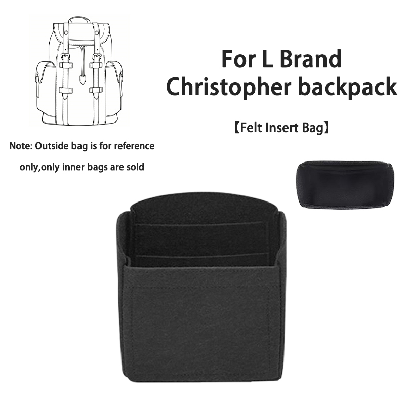 Backpack Insert Organizer - EverToner Yeni Keçe Çanta Organizatör L