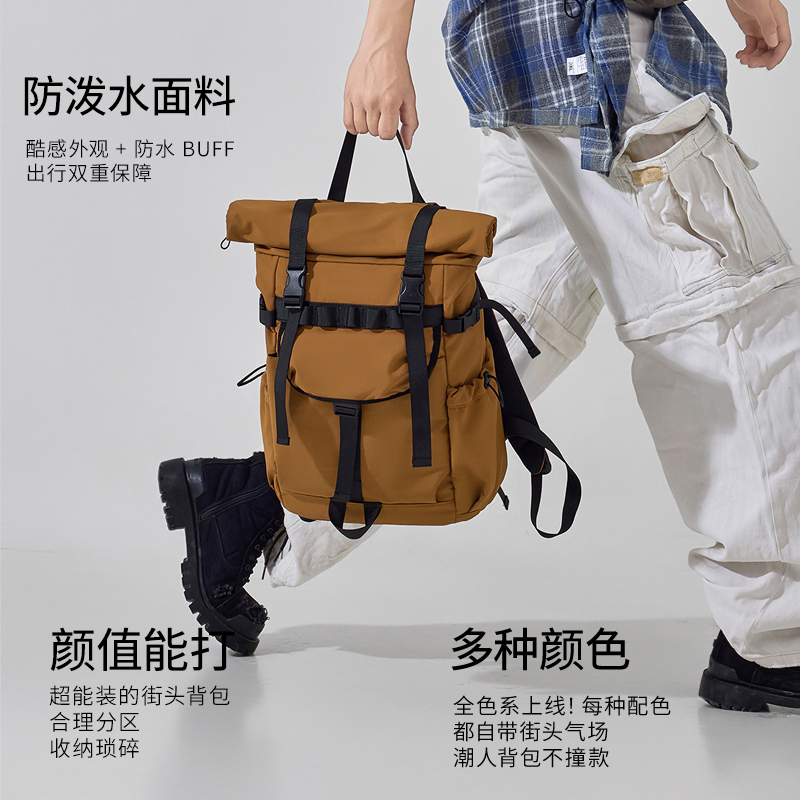 Yeni erkekler için rulo ağızlı - Hiking Backpack Waterproof incelemesi ve fiyatı