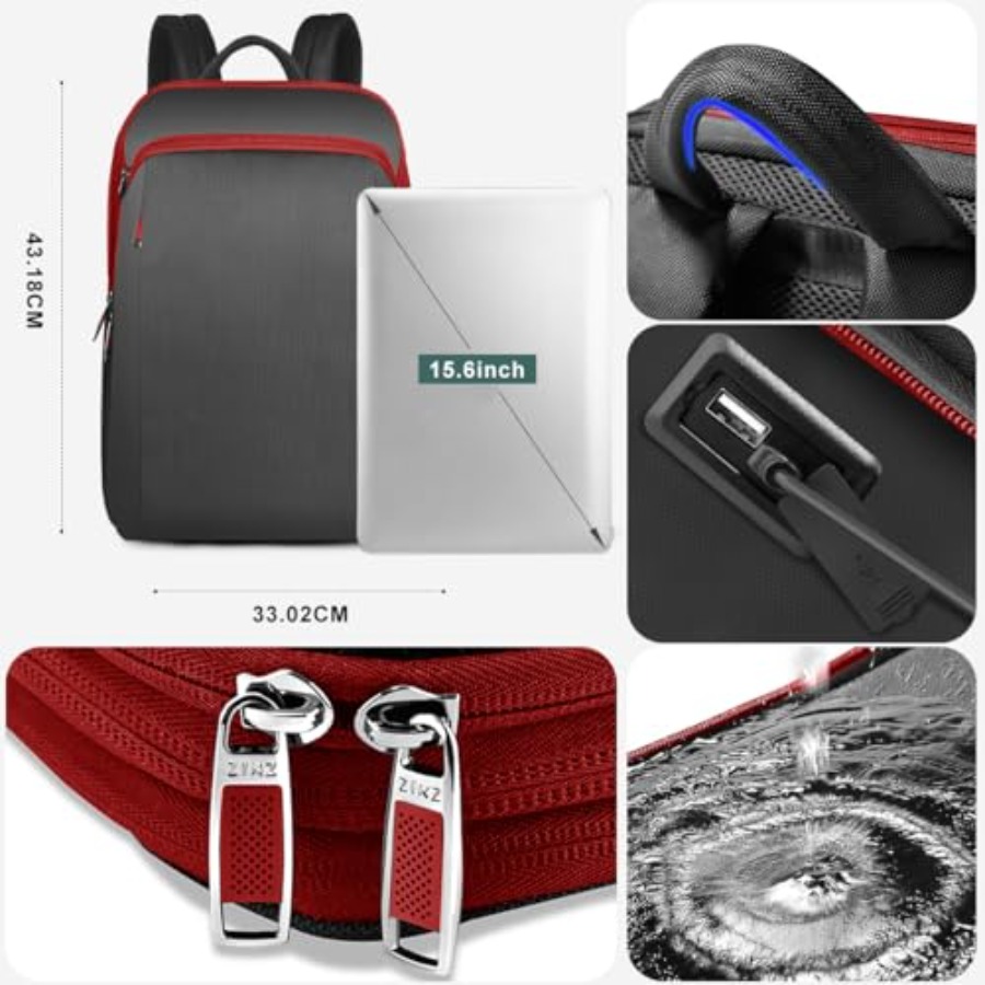 İnce ve Genişletilebilir 15 15 - Laptop Backpack 15.6 incelemesi ve fiyatı