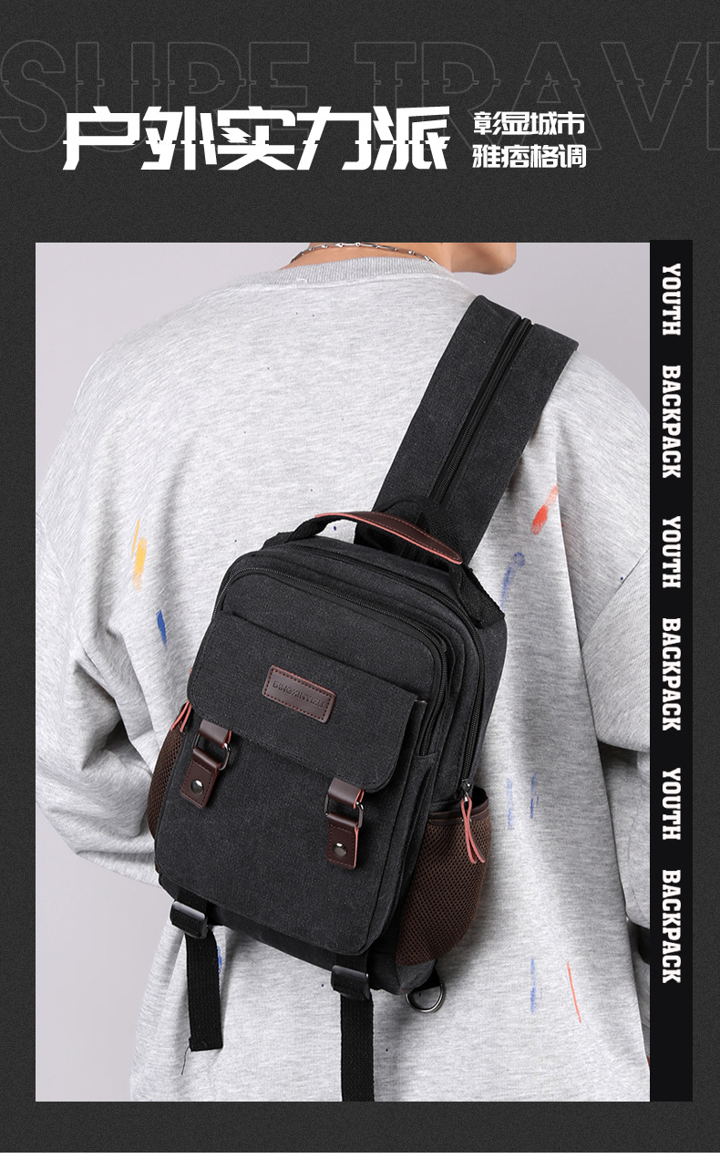Yeni Kanvas Göğüs Çantası Erke - Canvas Backpack Casual incelemesi ve fiyatı