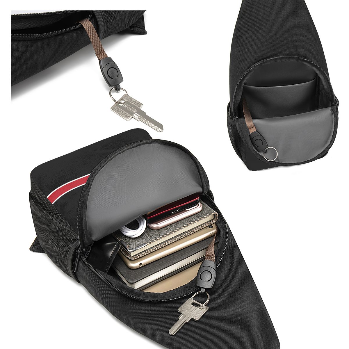 N7 Logo Göğüs Çantası Erkekler - Sling Backpack Shoulder incelemesi ve fiyatı