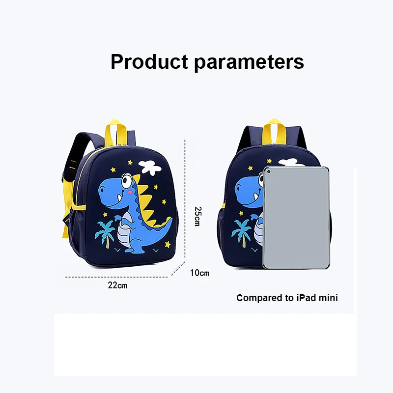 Sevimli Karikatür Dinozor Bebe - School Backpack Teen incelemesi ve fiyatı
