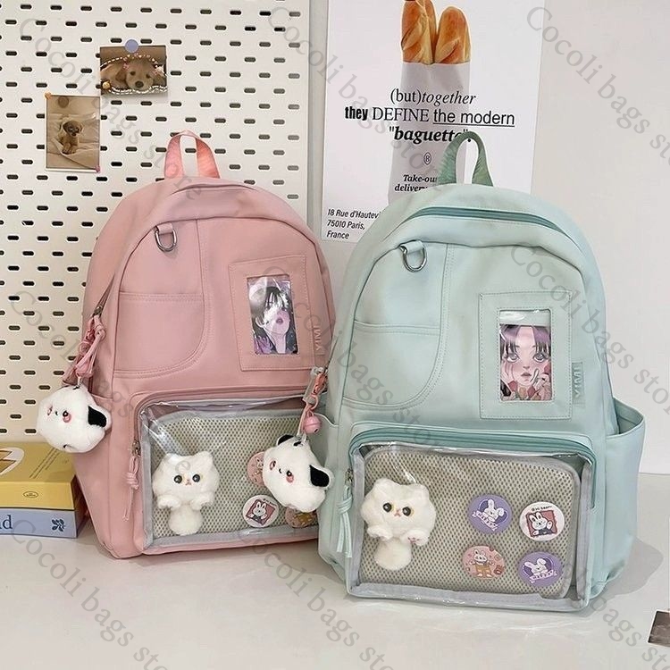 Düz Renk Şeker Rengi Sırt Çant - Canvas Backpack Casual incelemesi ve fiyatı